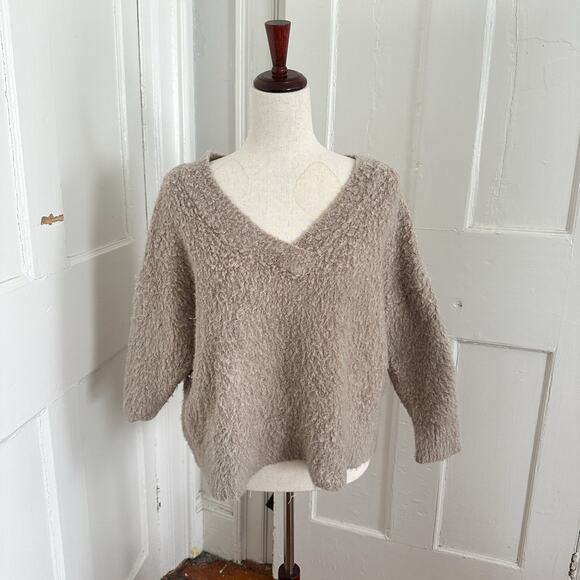 Anthropologie Simone V-Neck Merino Wool Sweater Size XS - Picture 1 of 5